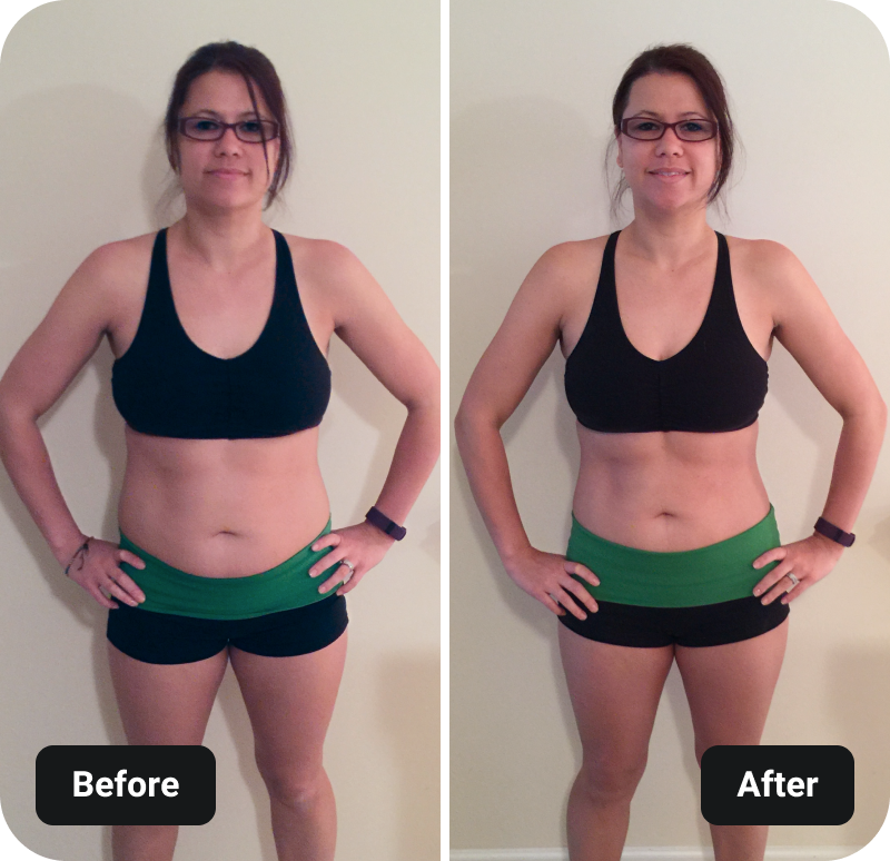 3 Day Refresh cleanse before and after results