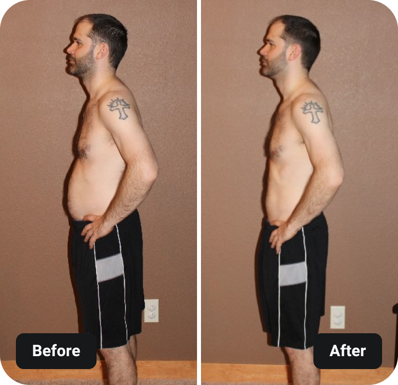 3 Day Refresh cleanse before and after results