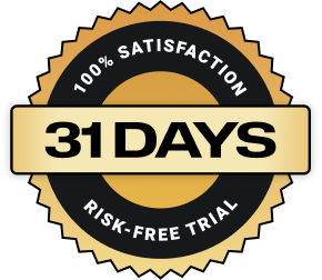 31 Days money back guarantee