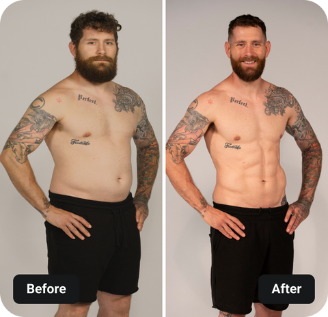 9 Week Control Freak before and after results