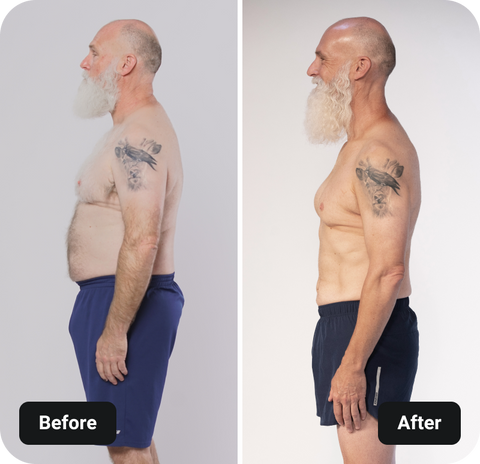 9 Week Control Freak before and after results