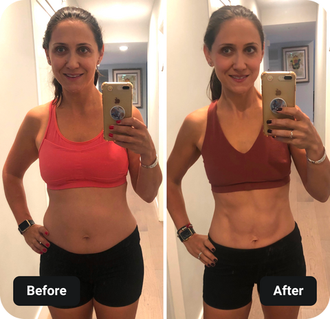 Barre Blend before and after results