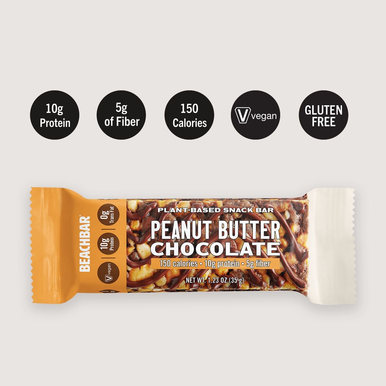 BEACHBAR Peanut Butter key benefits