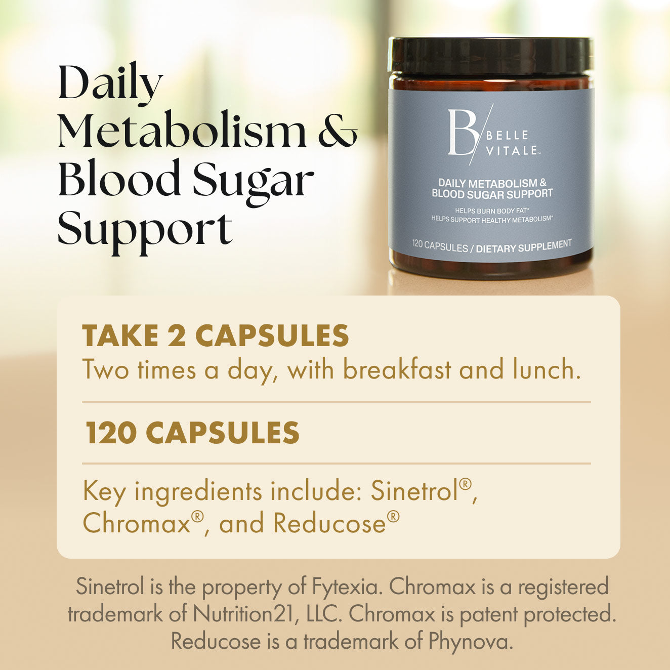 How to use Daily Metabolism & Blood Sugar Support