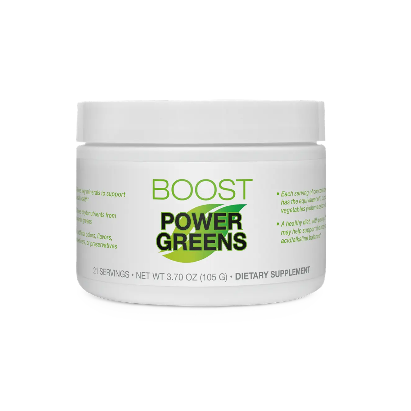 Boost Power Greens supplement