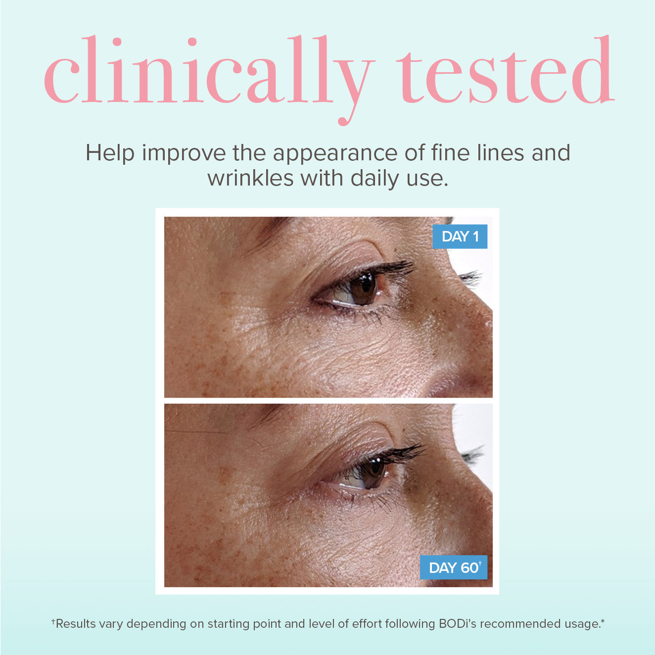 Collagen peptides clinical test