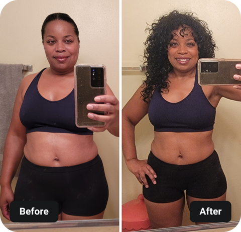 Job1 before and after results