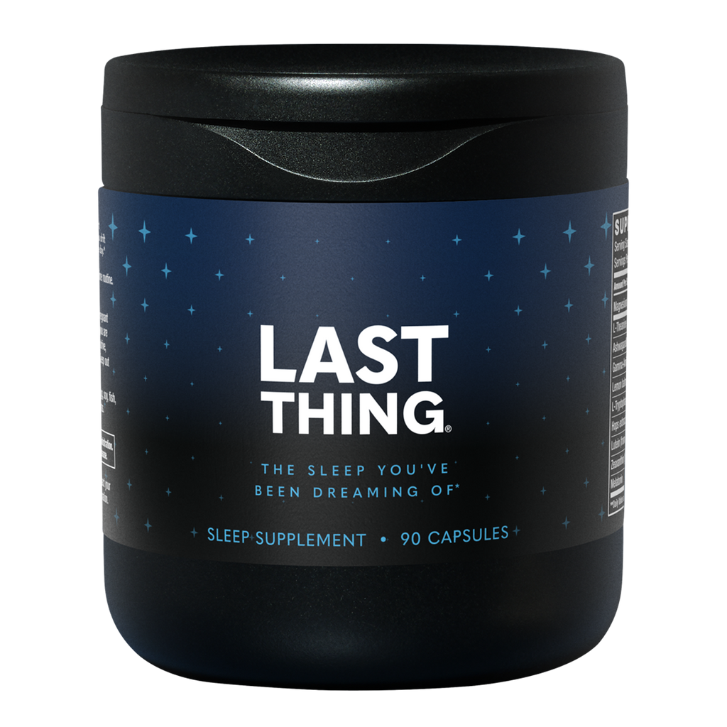 LAST THING sleep aid