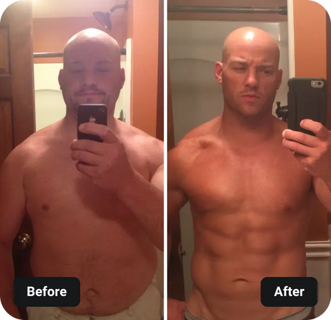 P90X before and after results