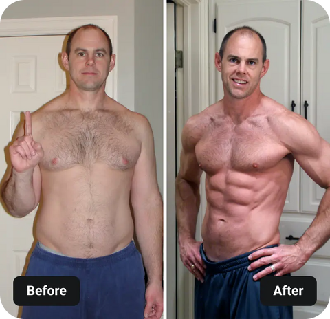 P90X before and after results