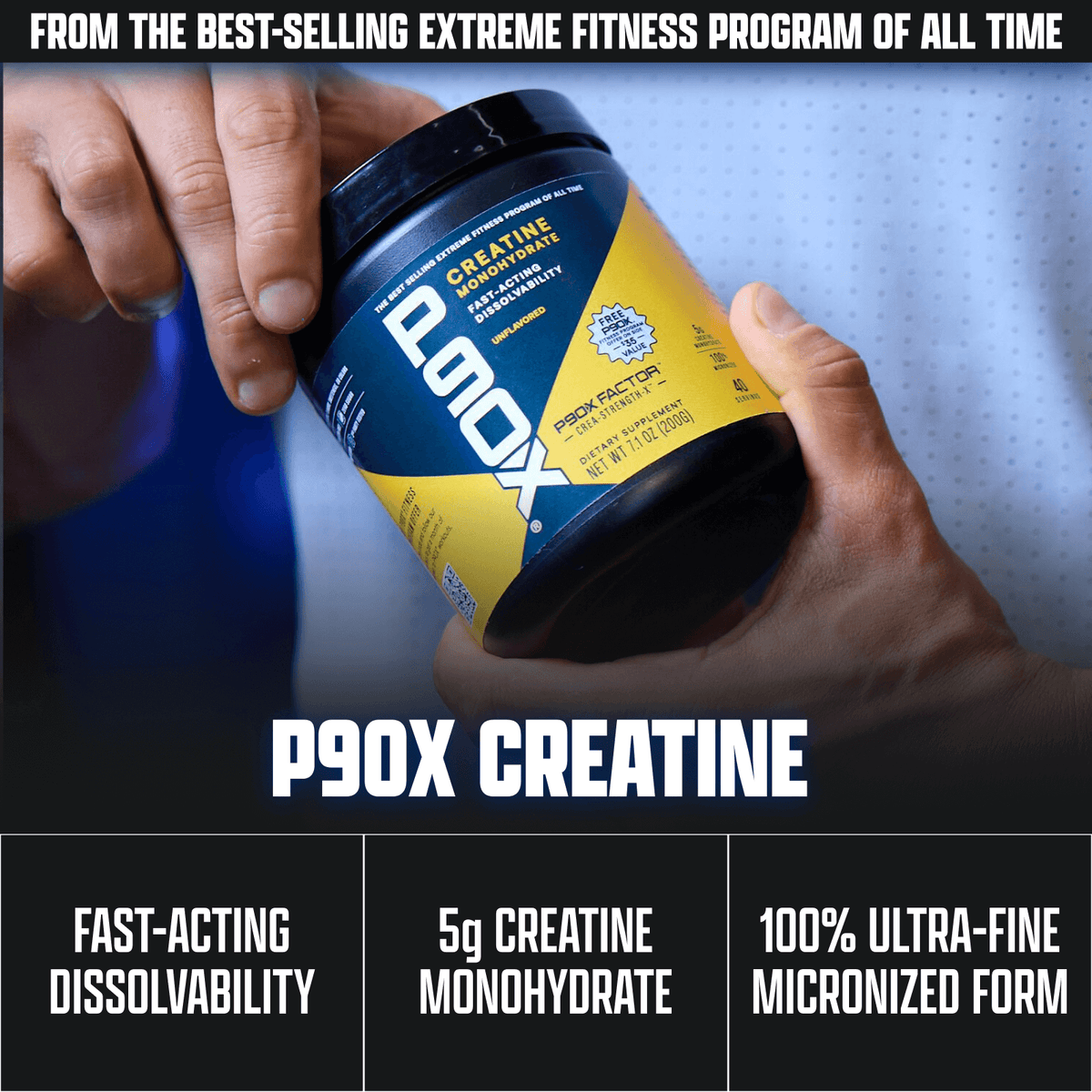 P90X Creatine Monohydrate Powder for Muscle Growth | BODi