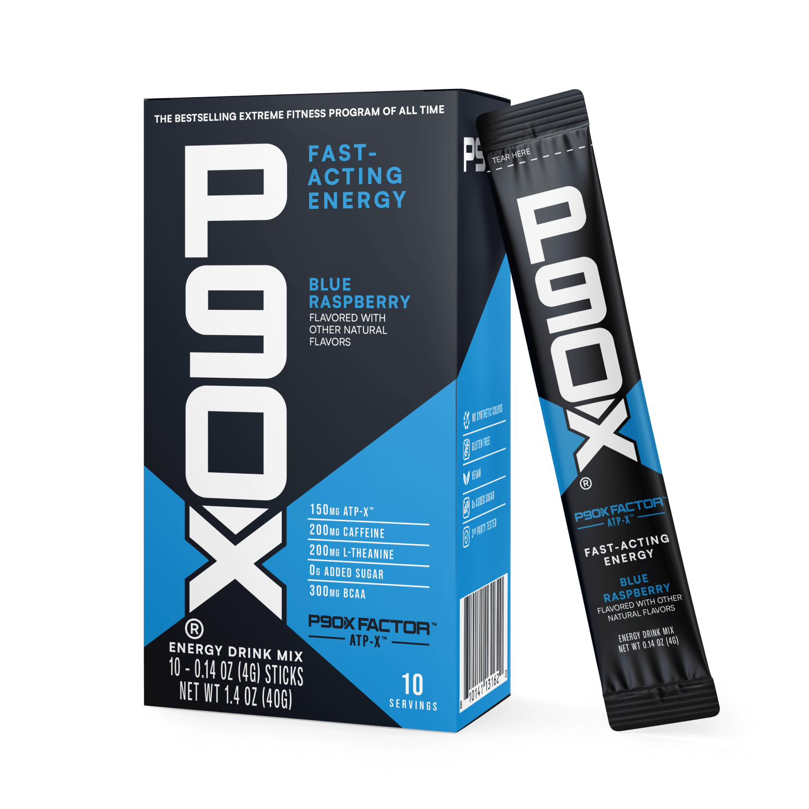 P90X Energy Blue Raspberry 10 Servings