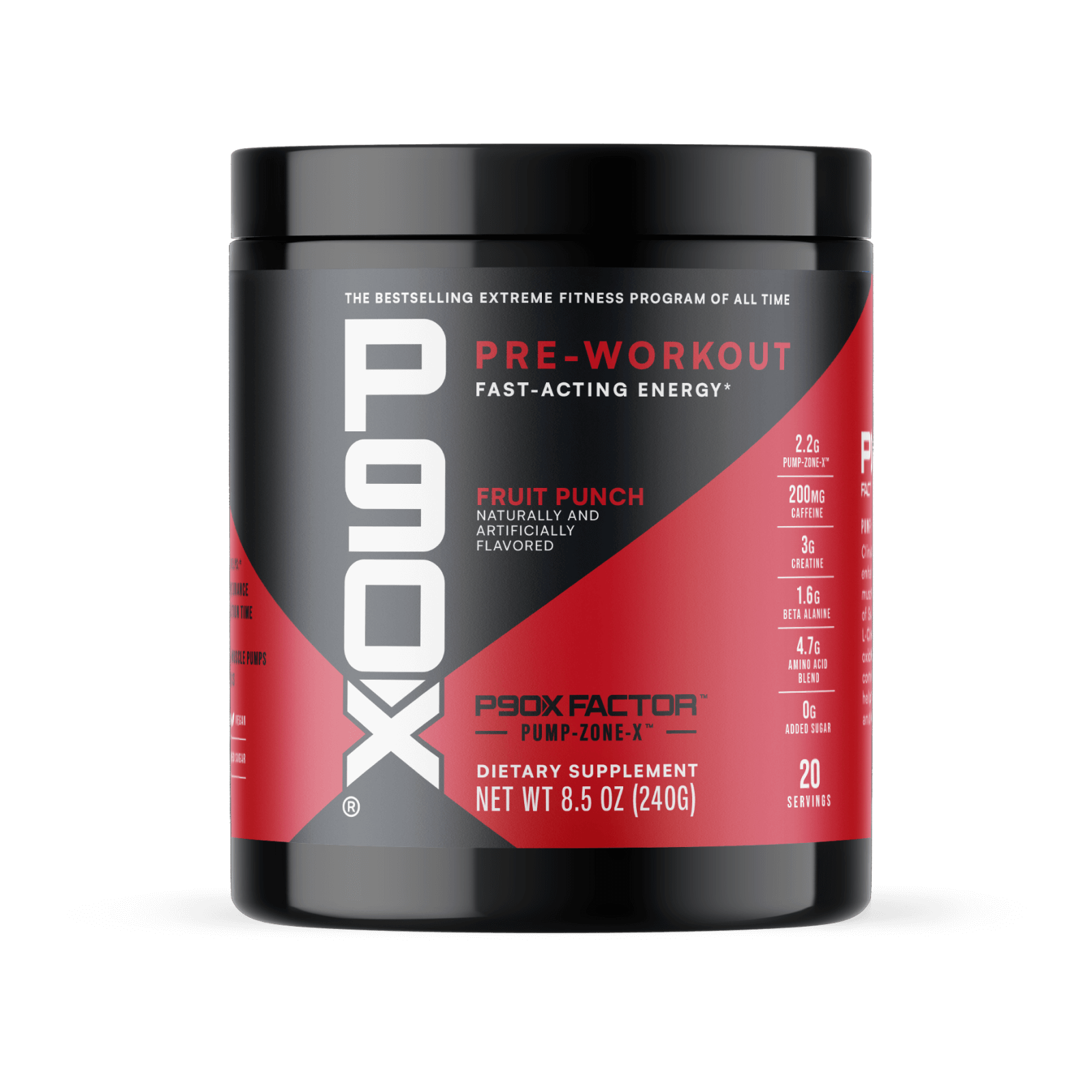 P90X Pre-Workout Fruit Punch 20 Servings