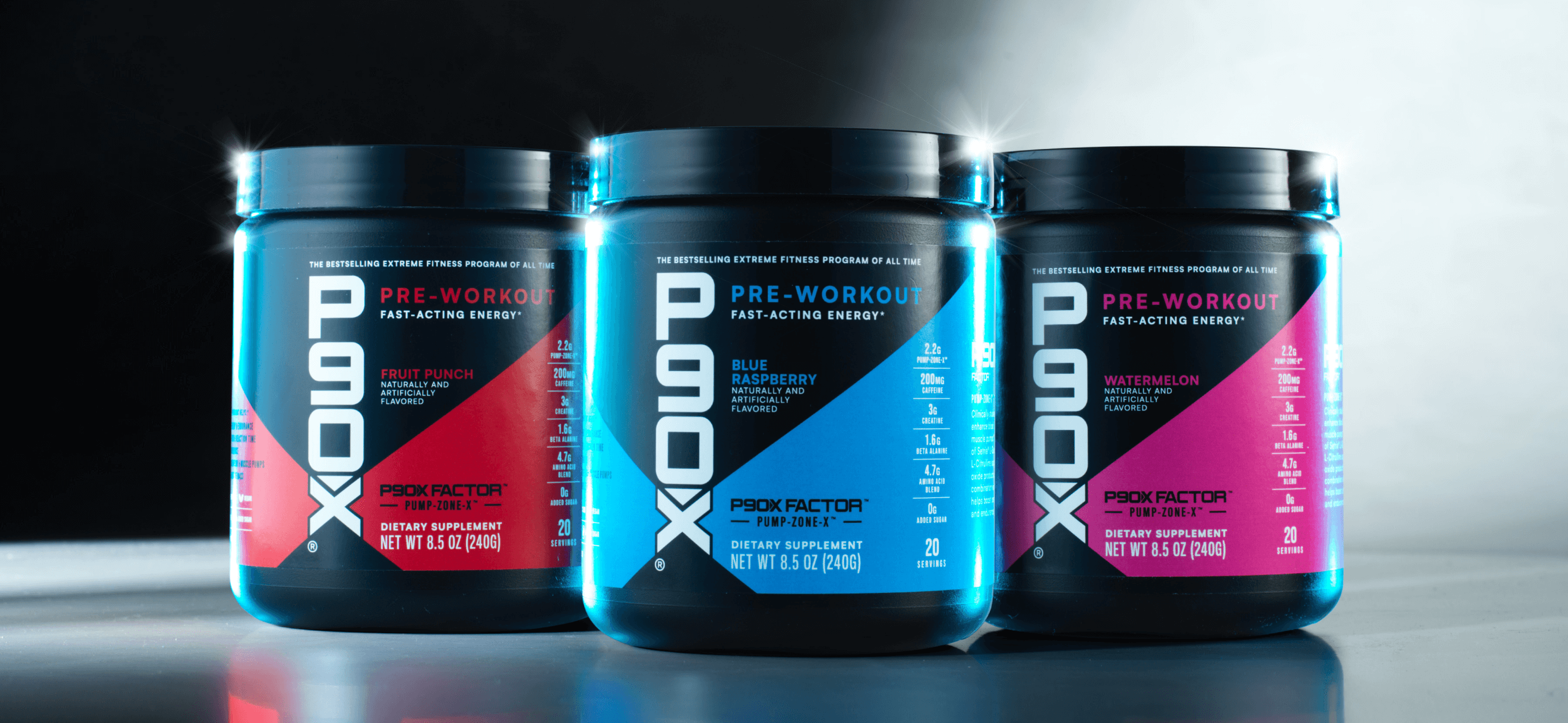 P90X Pre-workout PDP Content Hero - Pump-Zone-X