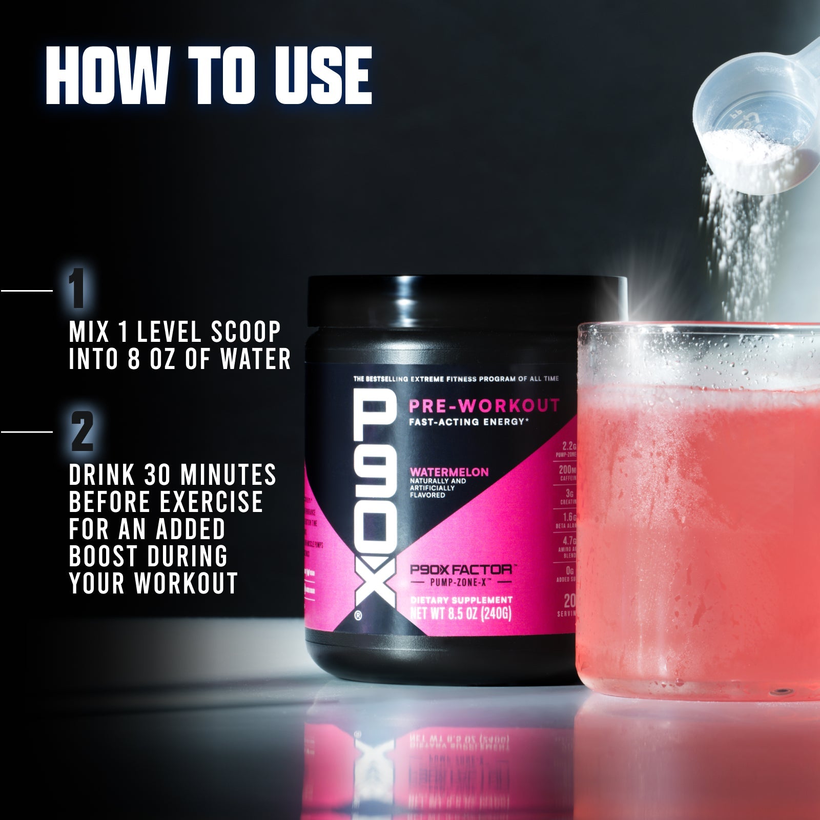 P90X Pre-Workout How To Use