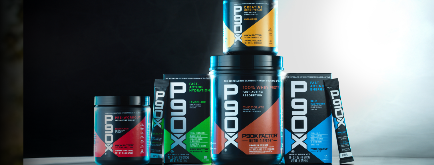 The P90X Supplement System Collection Header