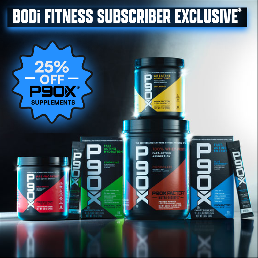 P90X Supplement System Landing Page - Fitness Subscriber Ad