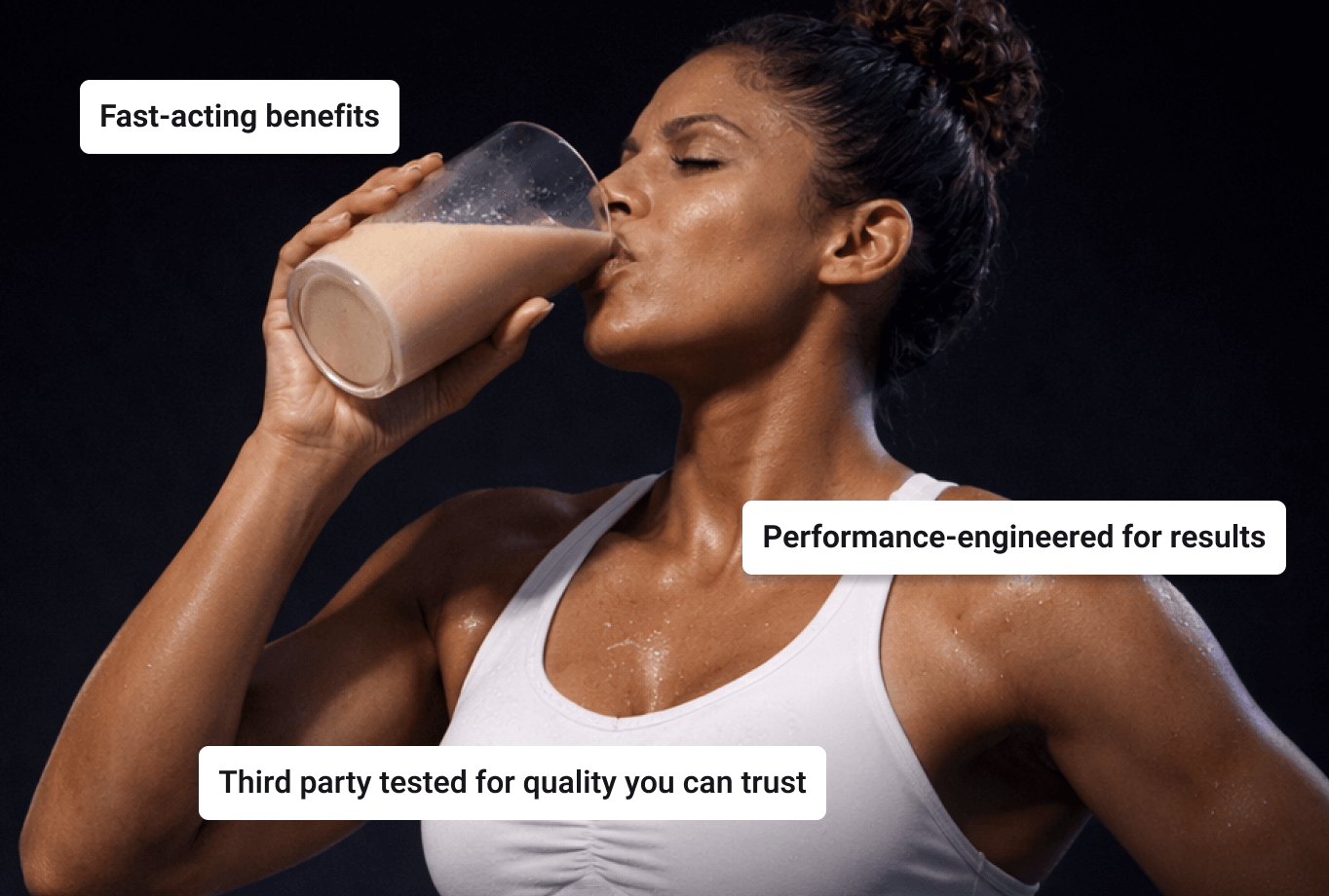 P90X Supplement System Landing Page Science Driven Performance