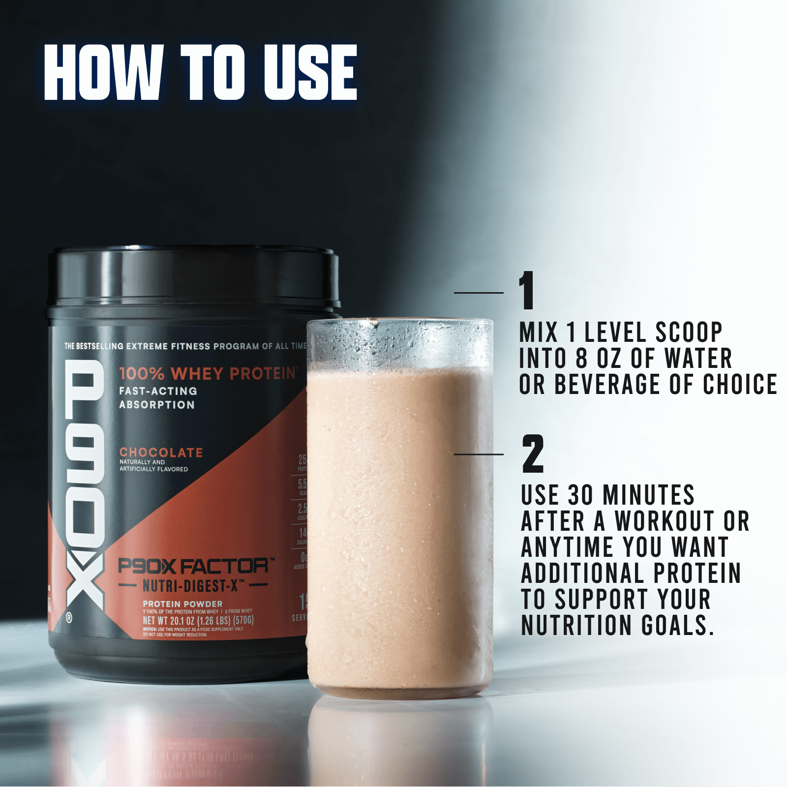 P90X Whey Protein How to Use