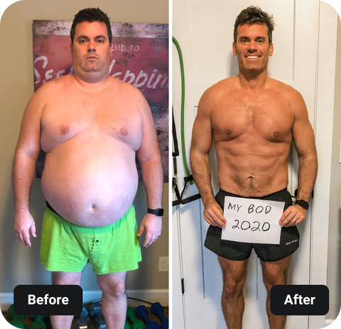 Portion Fix before and after results