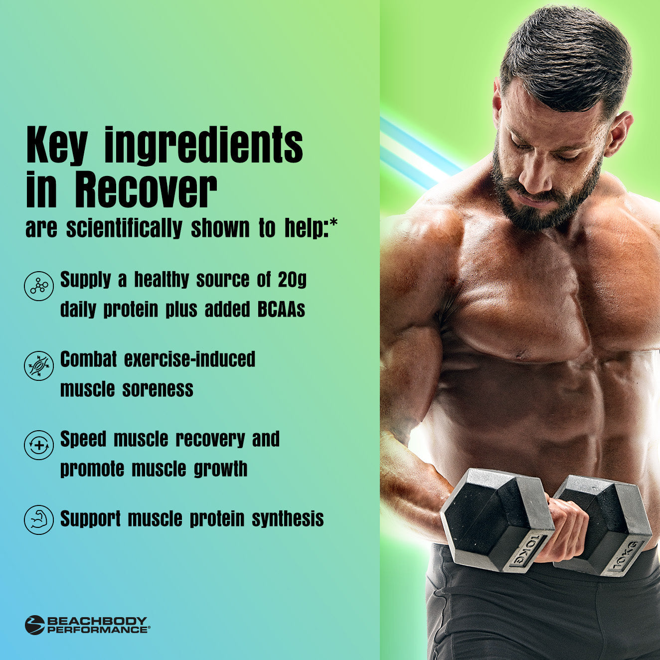 Recover key benefits