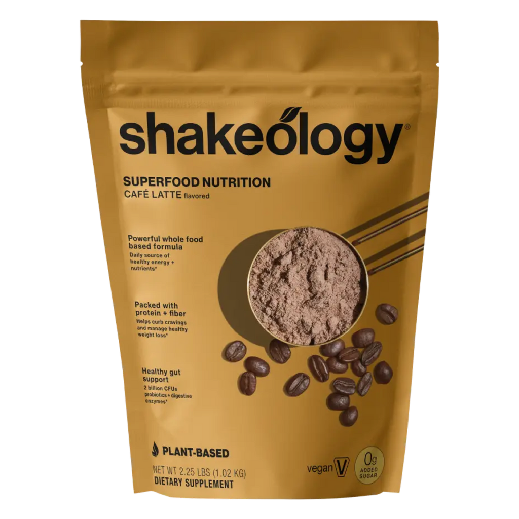 Shakeology Cafe Latte 0g Added Sugar