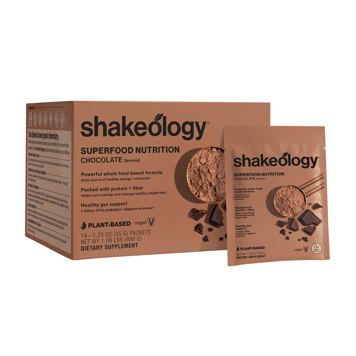 Shakeology Chocolate 0g Added Sugar