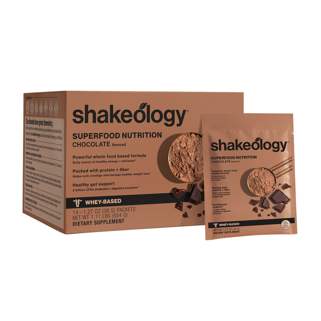Shakeology Chocolate 0g Added Sugar Whey