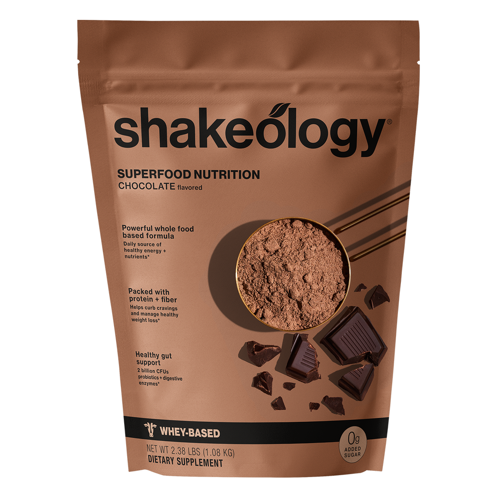 Shakeology Chocolate 0g Added Sugar Whey