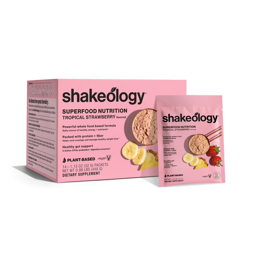 Shakeology Tropical Strawberry 0g Added Sugar
