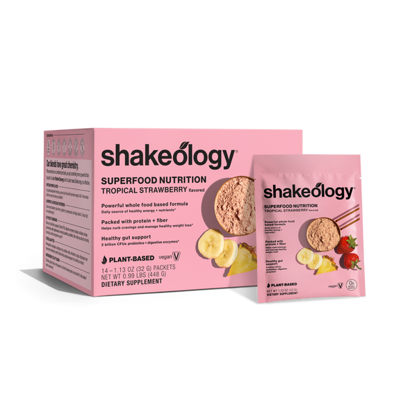 Shakeology Tropical Strawberry 0g Added Sugar