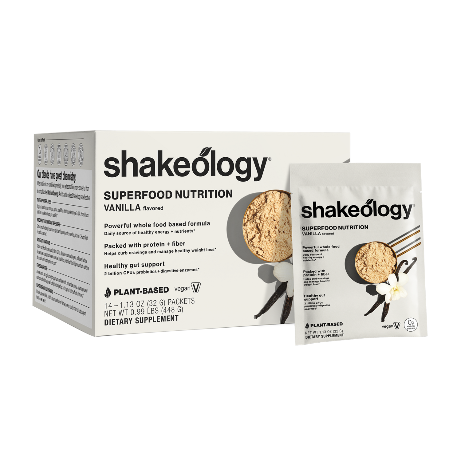 Shakeology Vanilla 0g Added Sugar