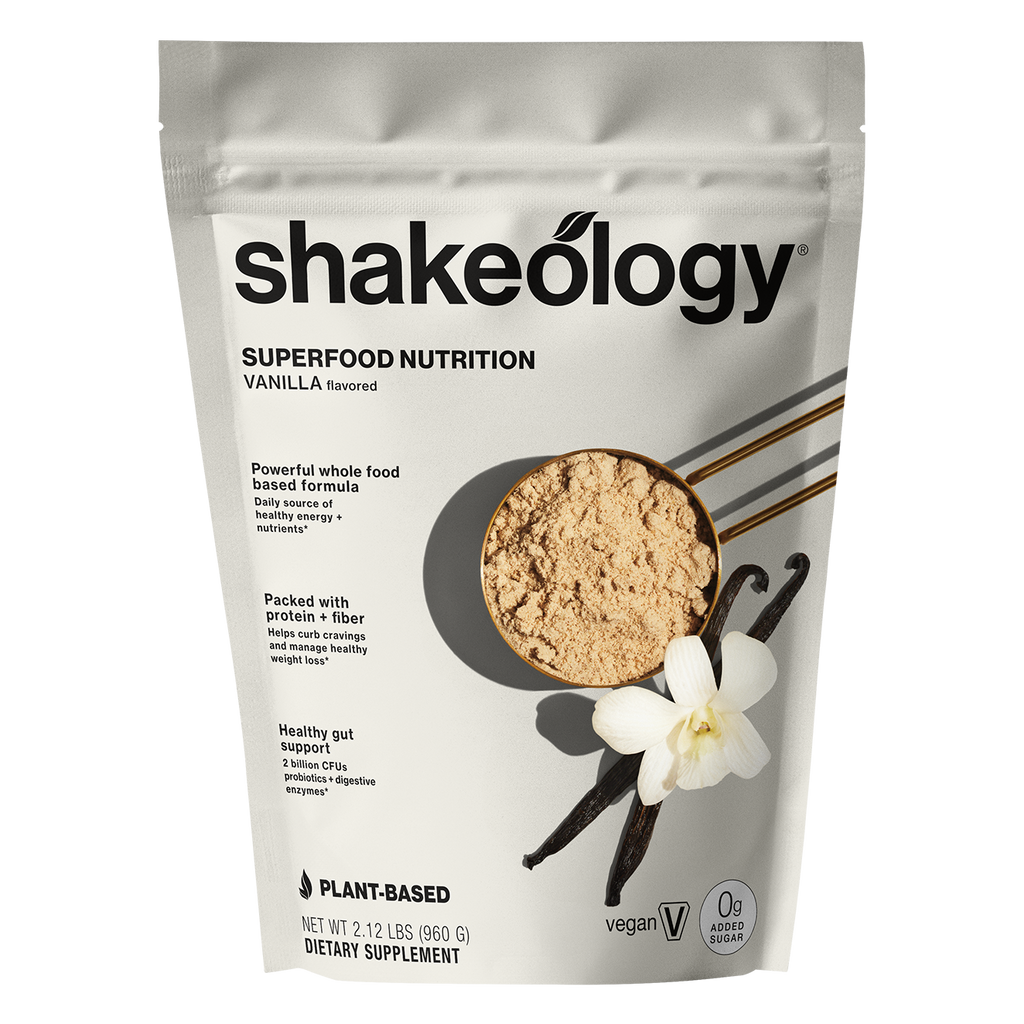 Shakeology Vanilla 0g Added Sugar Vegan