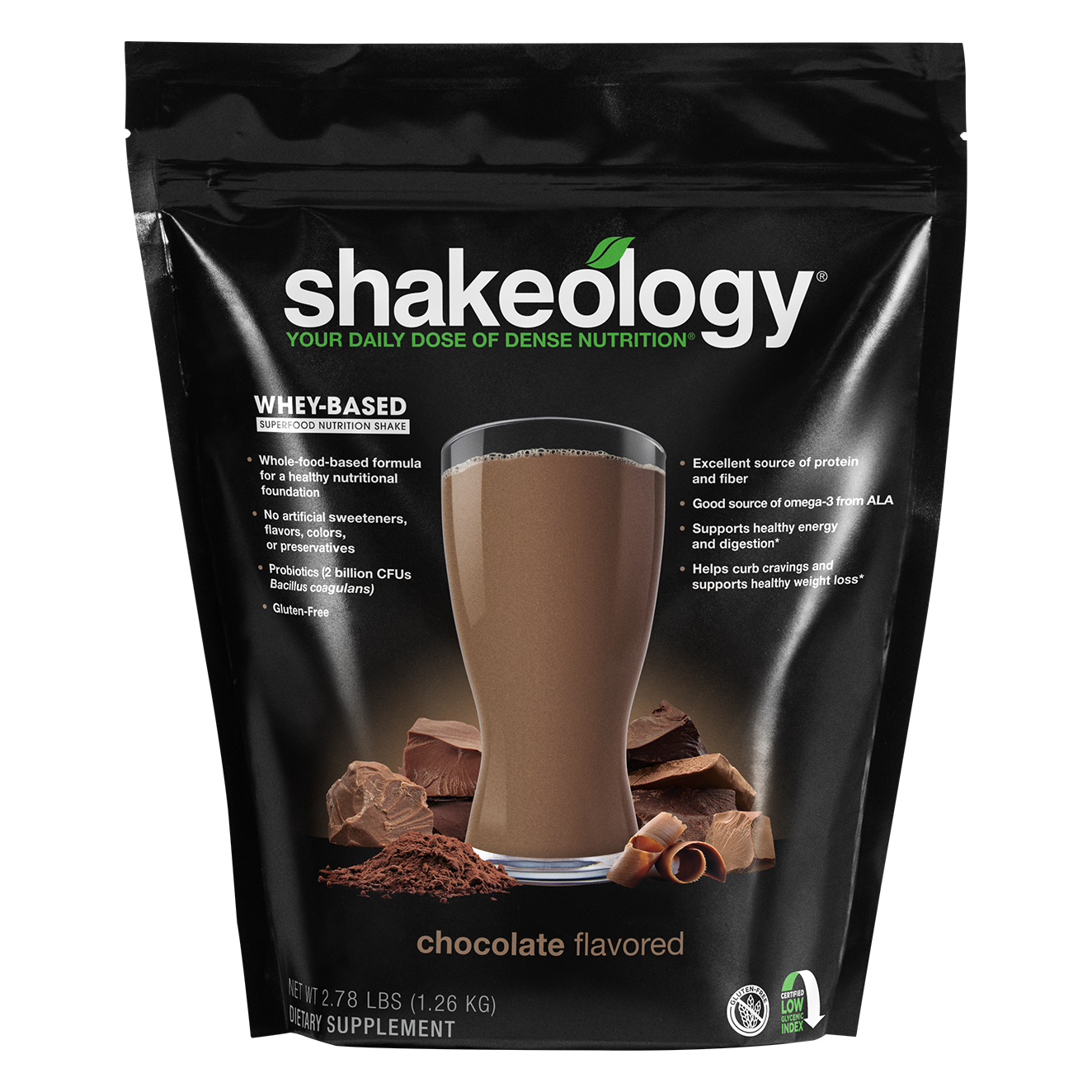 Chocolate whey Shakeology
