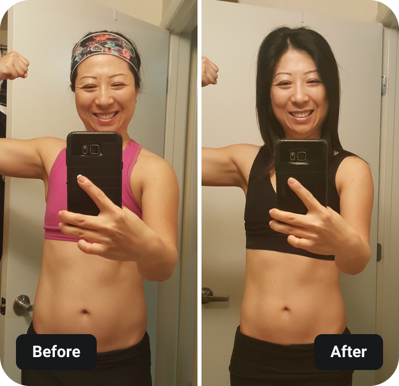 Ultimate Reset cleanse before and after results
