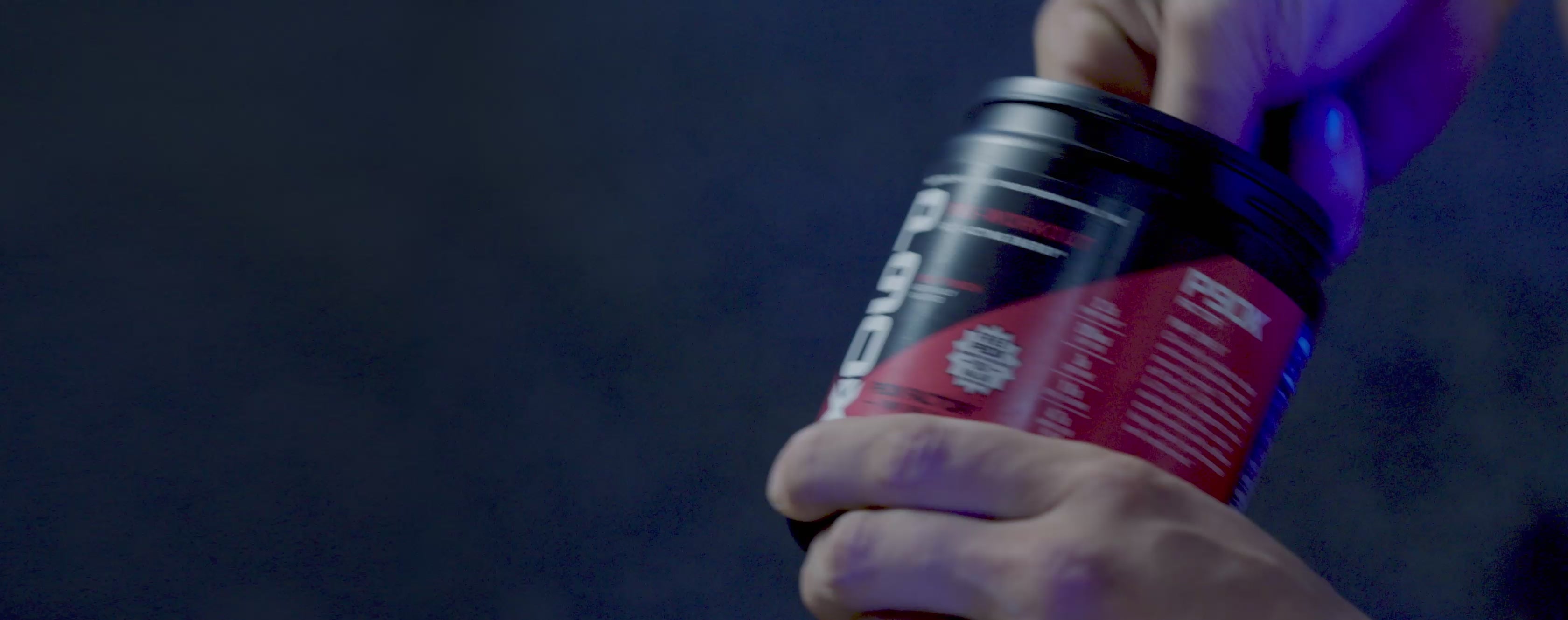 P90X Supplement System Landing Page Hero Background (Desktop)